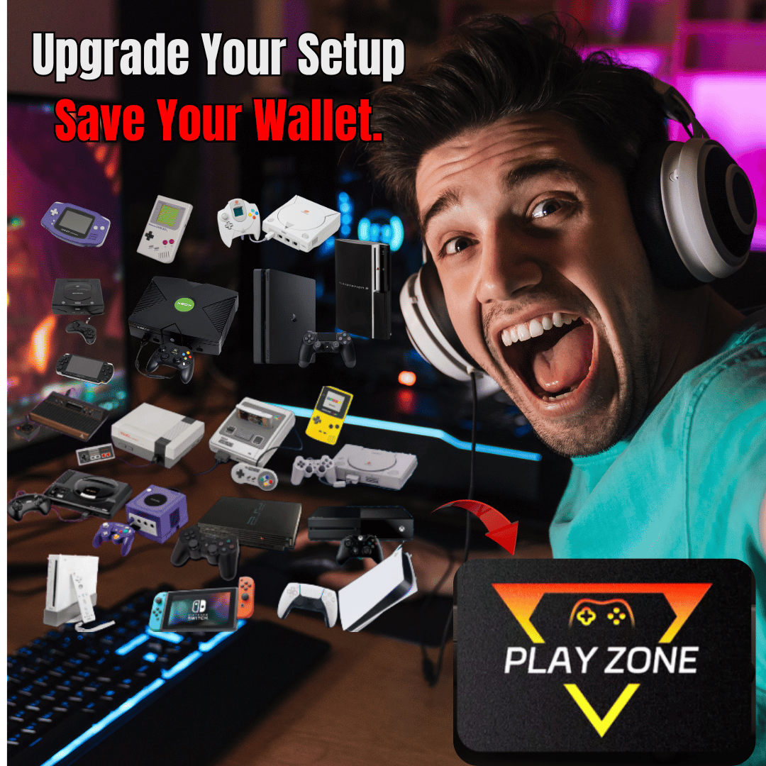 Playzone™ Retro Gaming Console +20,000 Pre-Loaded Games | Plug & Play